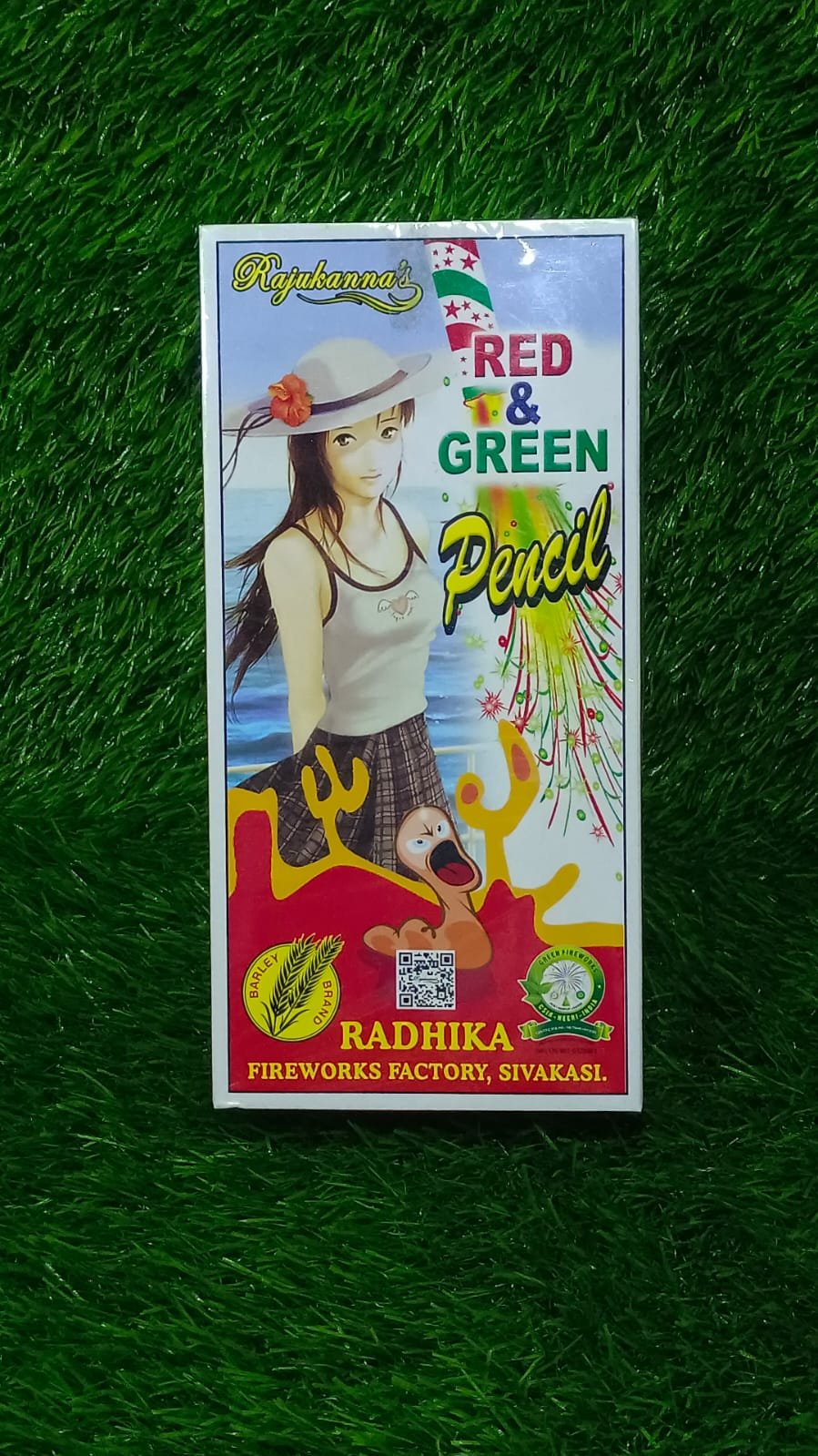 Red & Green Pencils